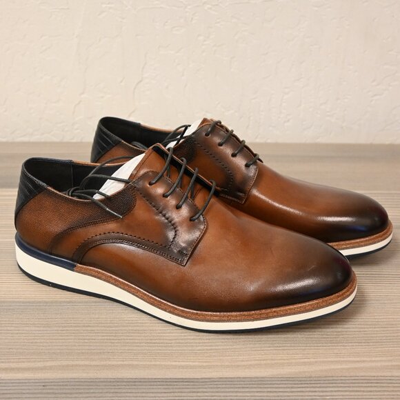 Penny Lane Fleet Leather Derby Shoes - Picture 1 of 5